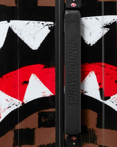Унисекс Куфар SPRAYGROUND SHARKS IN PARIS PAINTED HARD LUGGAGE